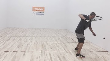 Rocky Carson teaches the Racquetball Splat Shot