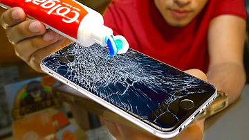 Does toothpaste actually fix cracked screens?