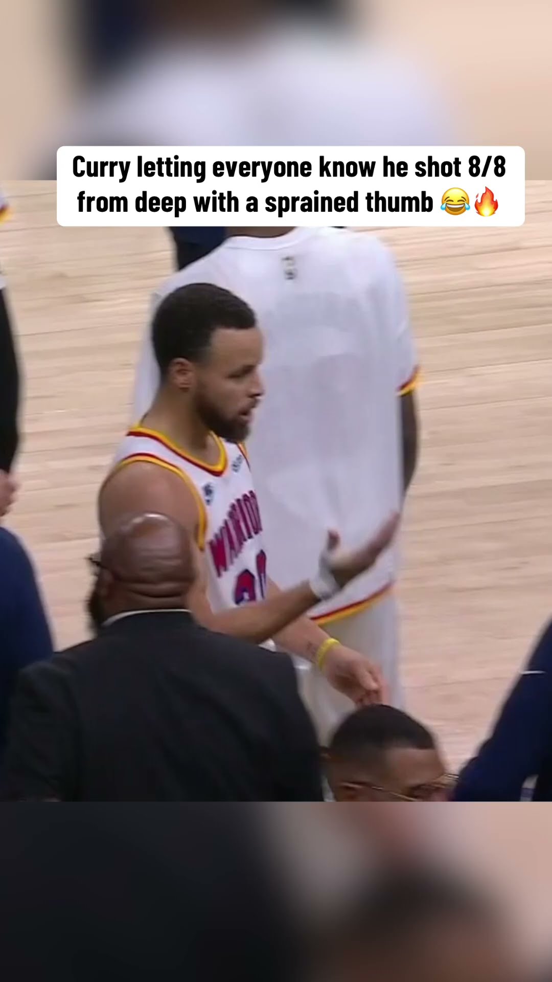 Steph Curry let them know ?️