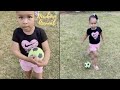 Jessica Dime's Daughter Blessing Shows Off Her Soccer Skills! ⚽️