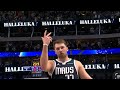 Luka Dončić IMPOSSIBLE 4 STRAIGHT THREES to win, LAST ONE WAS ONE HANDED