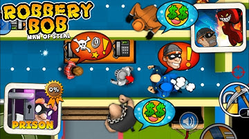 Robbery Bob - Prison Chapter Gameplay Walkthrough Ep 107