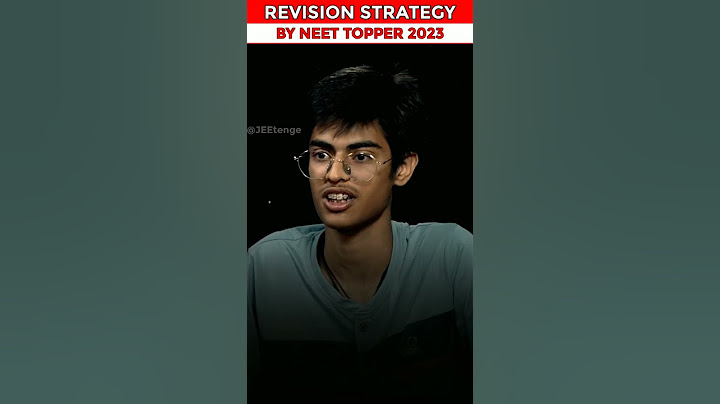 1-4-7 REVISION STRATEGY BY NEET TOPPER 🔥 | Ft. Vaibhav (AIR 59) #pw #shorts