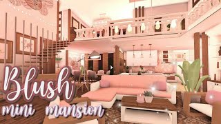 ROBLOX BLOXBURG l Blush Mini Mansion l House build