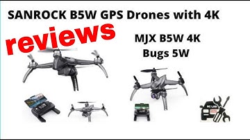 SANROCK B5W MJXRC BUGS 5W Drone review