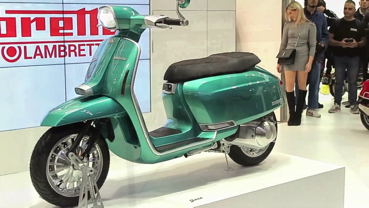 SLUK | Lambretta G325 Special unveil & walk around - YouTube