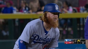 ARI@LAD: Turner rips a two-run double off the wall