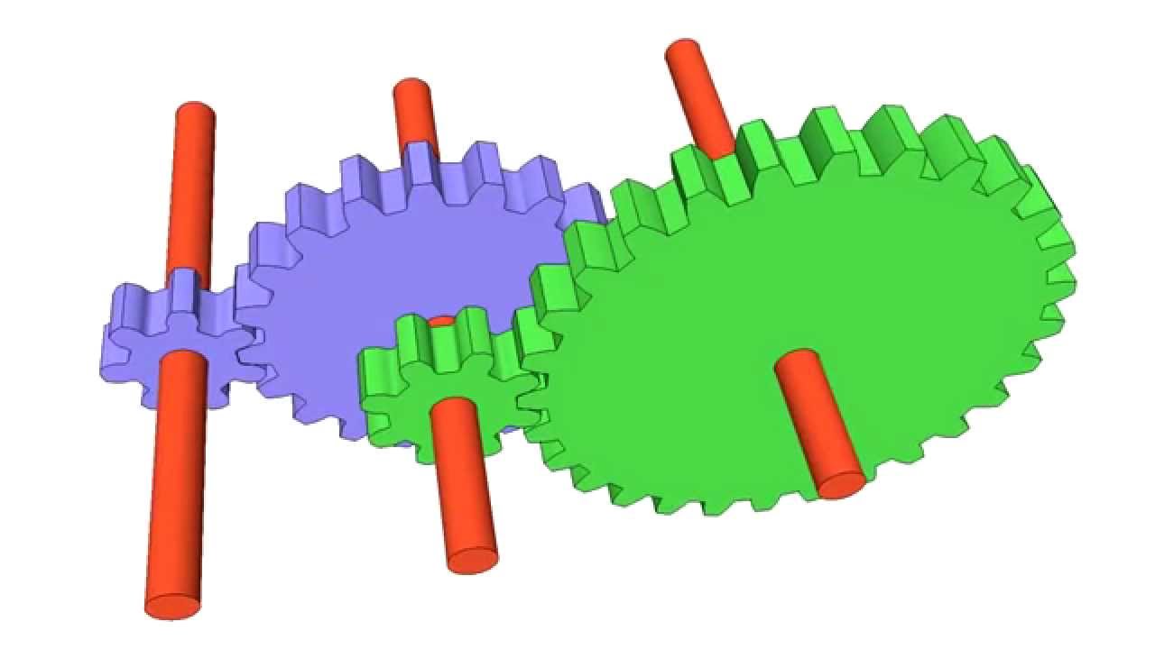 90degree gear box reducer or multiplier 1:2 ratio drawing with all