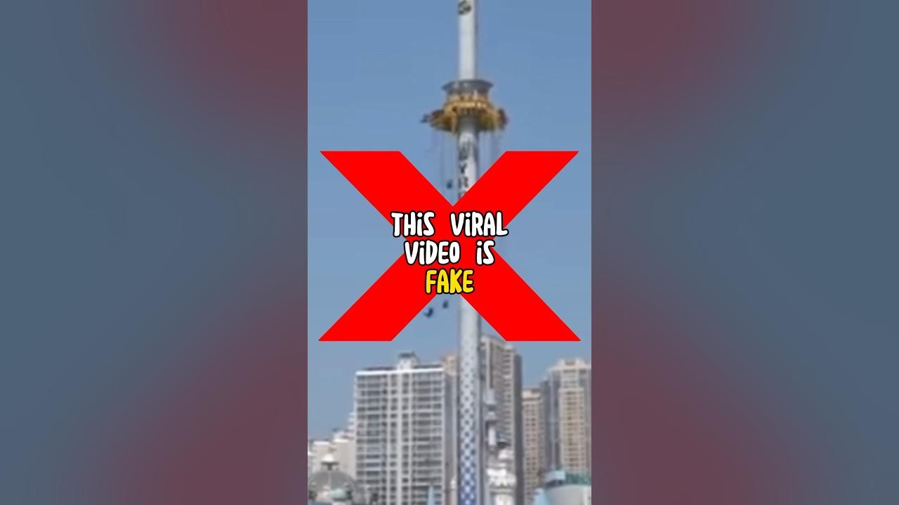 VIRAL GYRO DROP VIDEO EXPLAINED! shorts amusementpark fyp YouTube