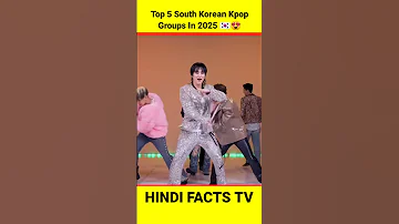 Top 5 South Korean K Pop Groups In 2025 Shorts BTS Vs Blackpink 