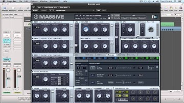 Massive Tutorial: Sub Focus - Falling Down Pluck Synth