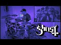 Drum cover ghost  jesus he knows me