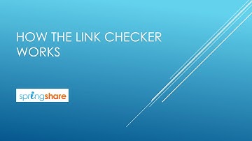 LibGuides Link Checker