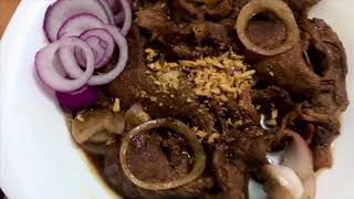 Quarantine Recipe Meal of the day: BISTEK TAGALOG