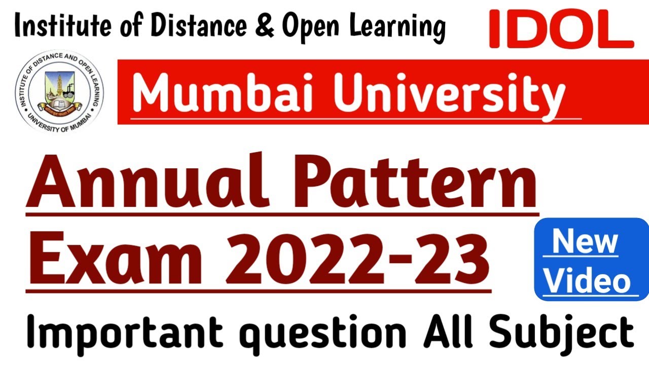 Idol Annual Pattern Exam Important Question How To Pass Idol Annual idol-annual-pattern-exam-important-question-how-to-pass-idol-annual