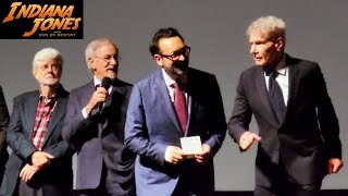 "Indiana Jones and the Dial of Destiny" Cast Introductions at Premiere w/Harrison Ford, George Lucas