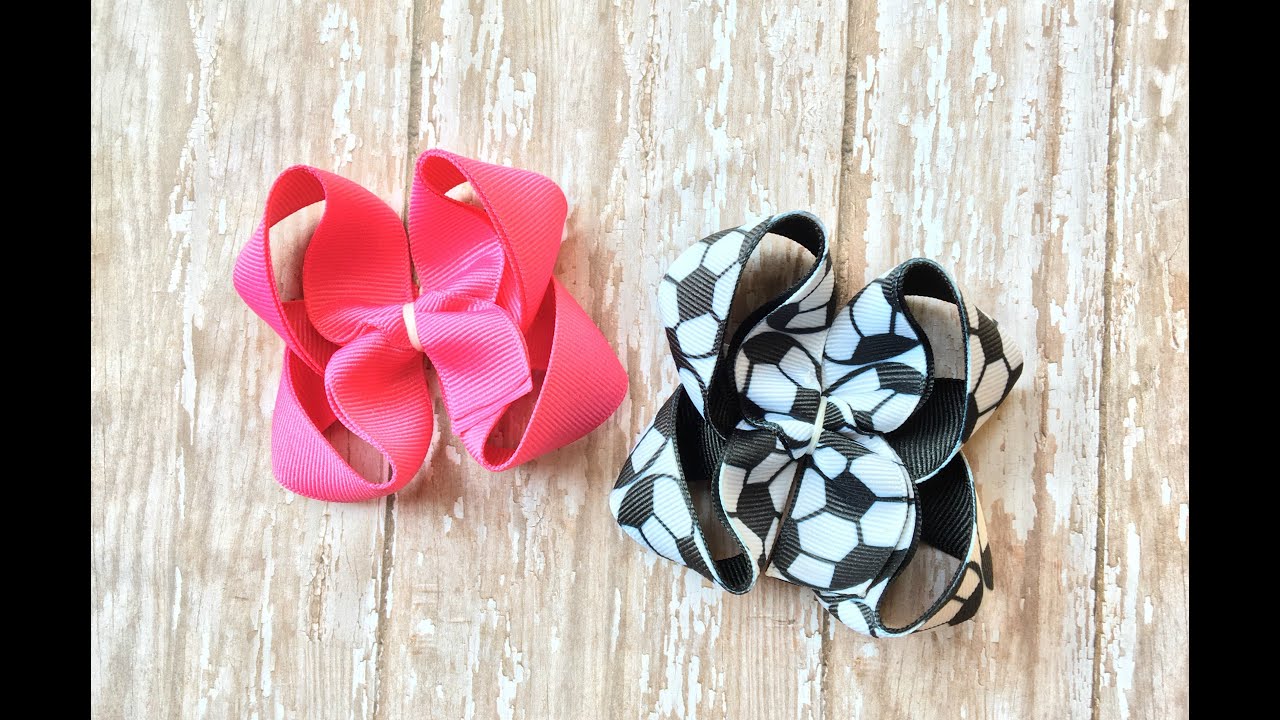 How To Make Crease A Twisted Boutique Bow Snap Template Tails