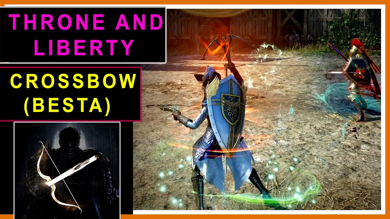 Throne And Liberty - Crossbow (Besta) Todas as Skills !!! Gameplay  Traduzido em Português PT-BR 