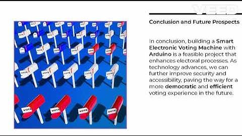 Electric Voting Machine Using Arduino