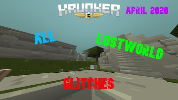 ALL KRUNKER LOST WORLD GLITCHES *APRIL 2020*