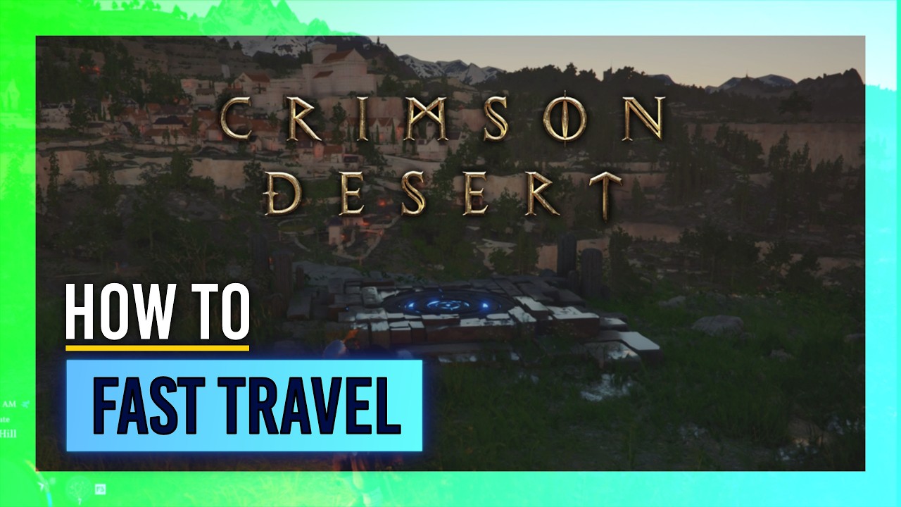 How to Fast Travel & Unlock New Points | Crimson Desert thumbnail