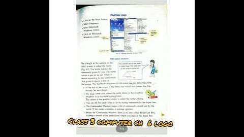 Class 3 computer ch 6 logo part:2