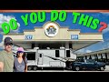 Rv travel day must dos  avoiding disasters every time