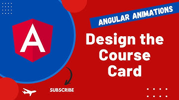 18. Design the Course card in the Angular App - Angular16