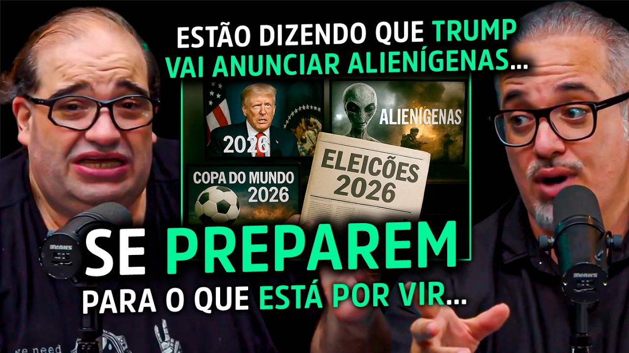 REVELAÇÕES BOMBÁSTICAS PARA 2026 com SÉRGIO SACANI e DANIEL LOPEZ!