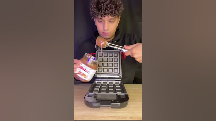 Nutella Waffle 🧇😋