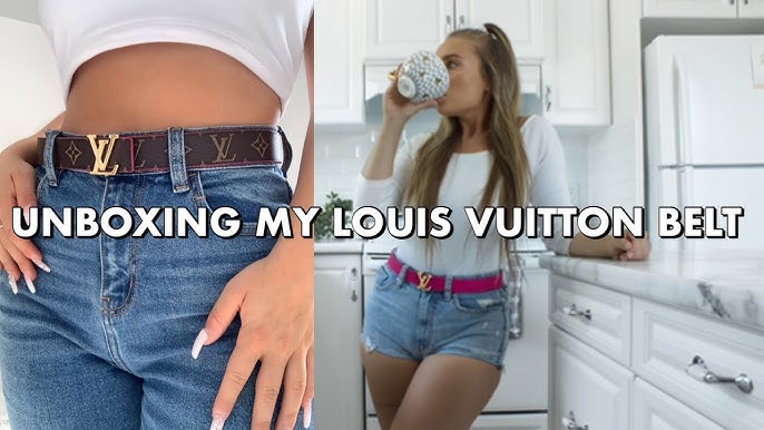 Louis Vuitton Reversible Belt Review + Outfit Inspiration - Dawn P