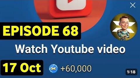 Episode 68 video code | X Empire Today YouTube video code today #empire