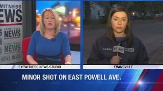 One person shot in Evansville