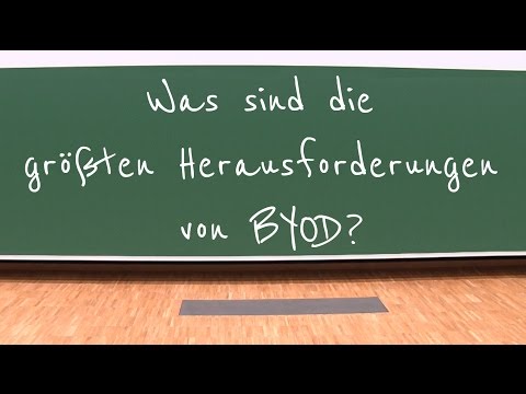 Video: Was ist BYOD?