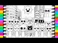 Incredibox Sprunki New Coloring Pages🎨 | How to Color  Incredibox Sprunki