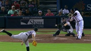 COL@ATL: Gomes plates Maybin with RBI knock