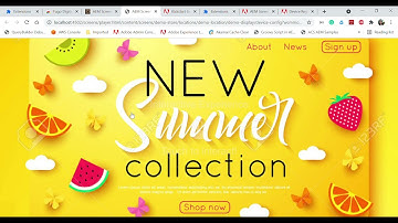 AEM Screens Demo Preview