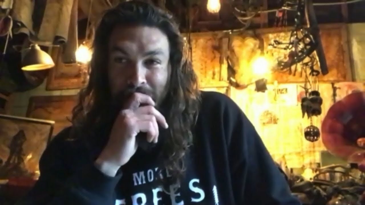 Jason Momoa says he's now a 'P.E. coach' for his kids while his ...