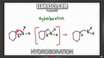 Hydroboration Oxidation of Alkenes Reaction and Mechanism: Alkene Vid 10