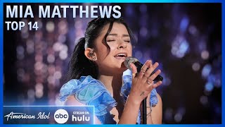 Mia Matthews: "Burning House" by Cam Brings The House Down - American Idol 2024