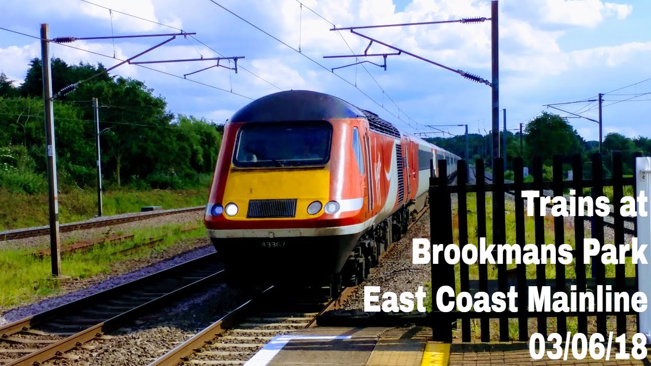Trains at Brookmans Park, ECML | 03/06/18