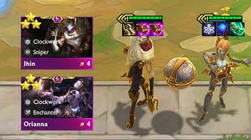 S6 JHIN + ORIANNA 3 STAR ⭐⭐⭐ | FULL CRIT ONESHOTS EVERYONE | TFT SET 6