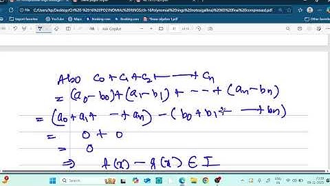 Lec 16.13: Polynomial Rings: Exercise Q31(Book: gallian)