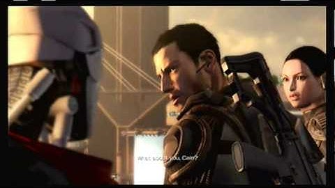 Lets Play Binary Domain PT14: Train Conducting