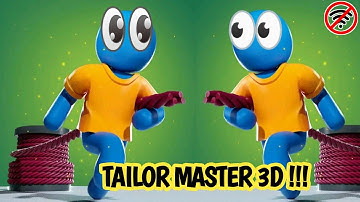 👗👔TAILOR MASTER 3D GAMES [ GAME SIMULATOR TAILOR ANDROID ] GAMEPLAY WALKTROUGH #1