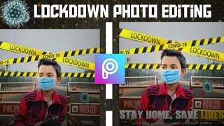 Lockdown Photo Editing || Corona Photo Editing || Covid-19 Photo Editing ||