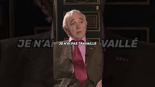 JEFE - Charles Aznavour 🧠 #shorts #motivation #ninho
