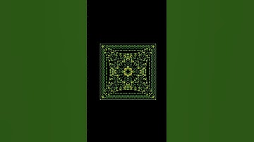 Colored Rhombus-Triangle-Square Cellular Automaton #mathart