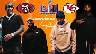 Kansas City Chiefs & San Fransisco 49ers Shop Exclusive Designer Clothing & Sneakers Super Bowl 58