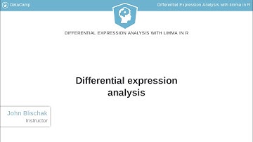 R Tutorial: Differential expression analysis